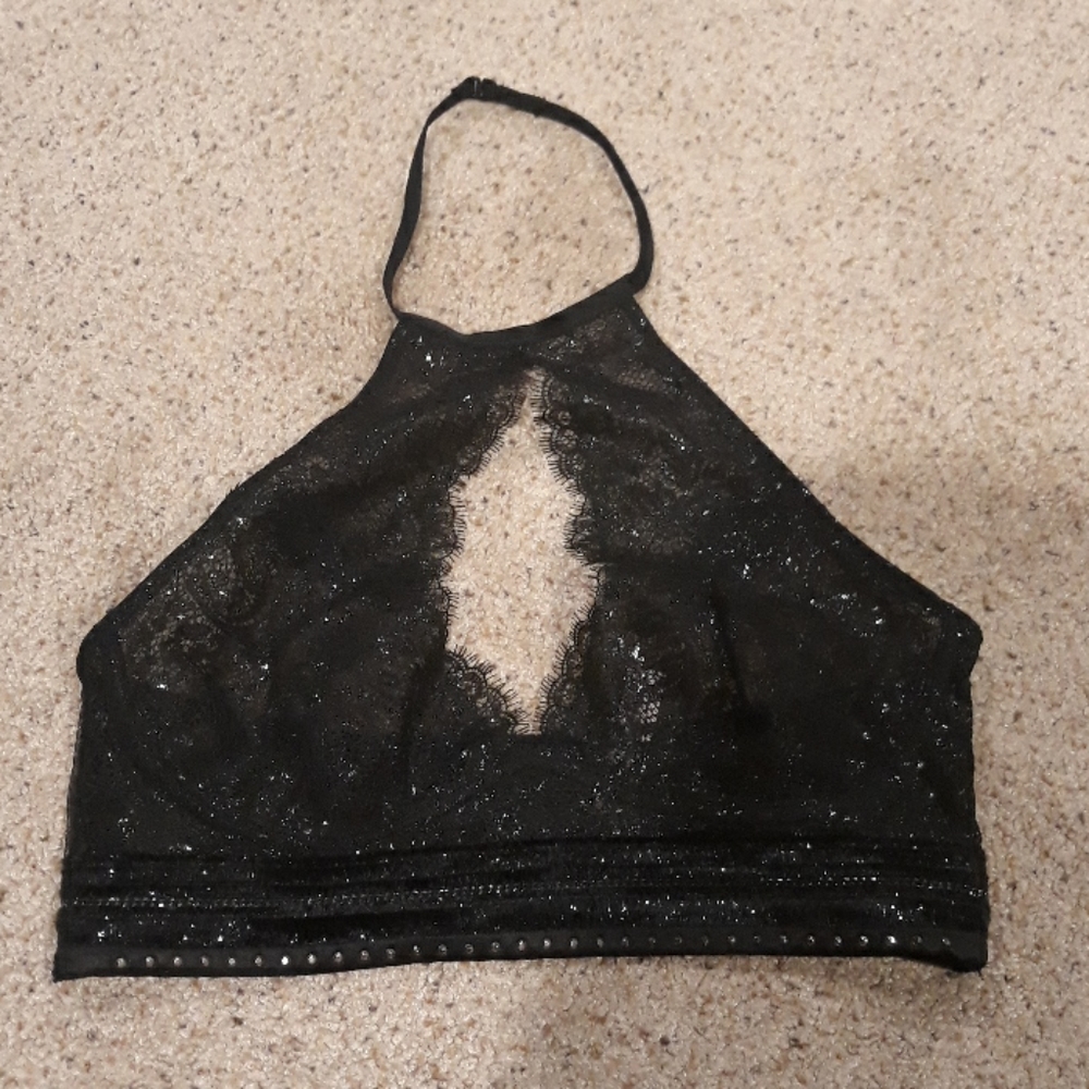 NEW Very Sexy High Neck Bralette Size Large